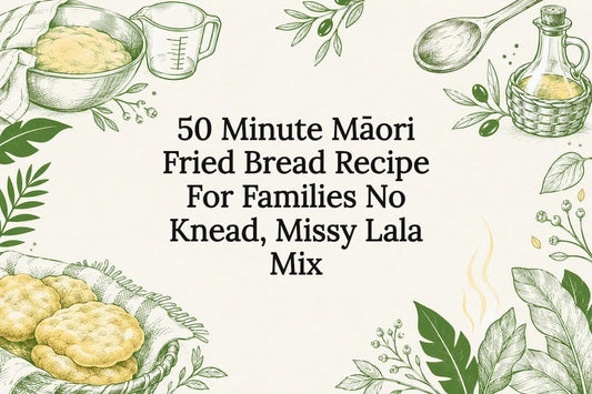 Māori fried bread recipe title card